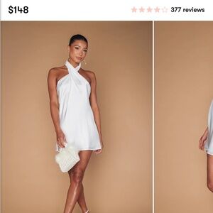 Show Me Your MuMu Jasmine Mini halter dress